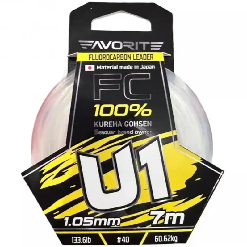Dernier Modèle FLUOROCARBON LEADER 0.185MM 10M FAVORITE X