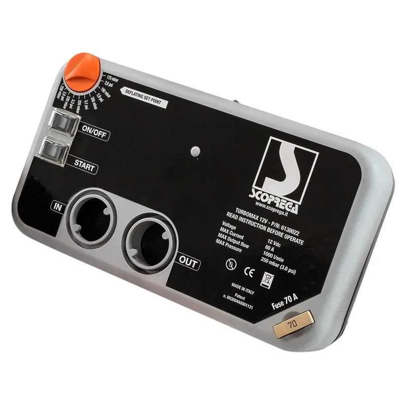 Gonfleur Bravo Turbo Max Encastrable 12V OCCASION GRADE A Prix Bas