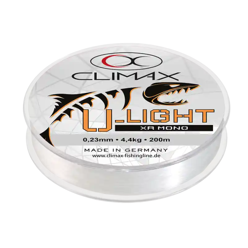 NYLON U-LIGHT MONO 0.18MM 3KG 200M TRANSPARENT CLIMAX Offre Spéciale