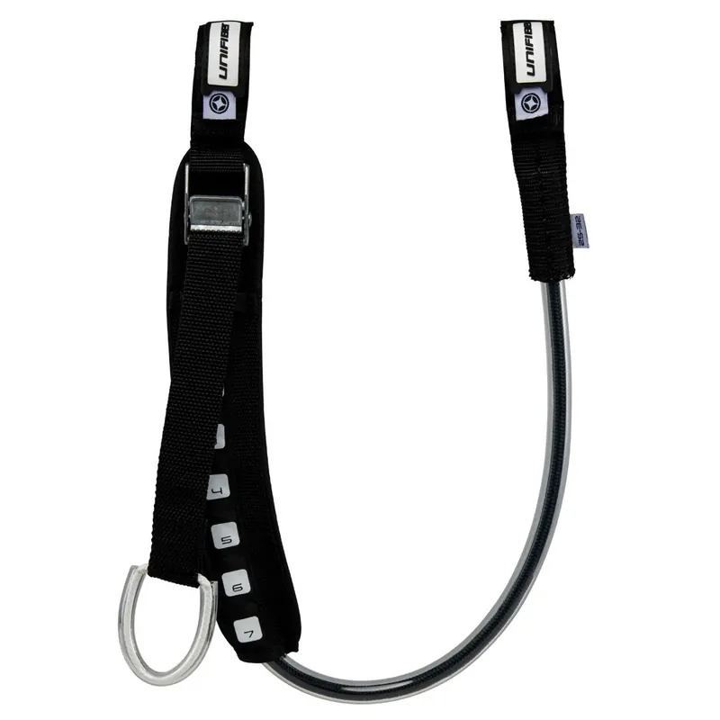 Usine Directe Lignes de harnais windsurf Essentials Vario fixes en acier inoxydable 22-28 pouces (56-71 cm)