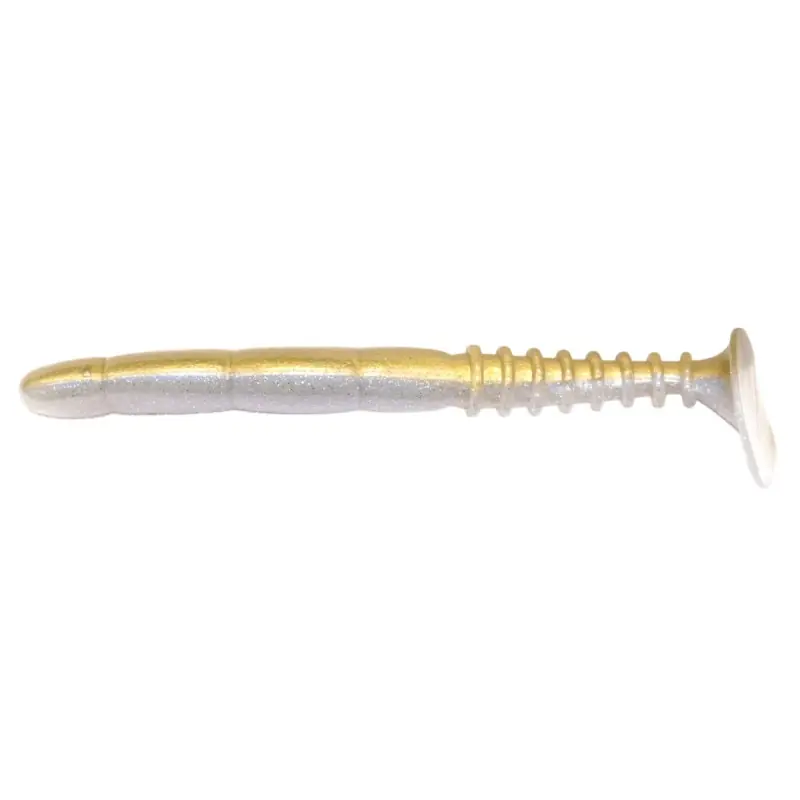 LEURRE ROCKVIBE SHAD 4 POUCES GOLD KAKI REINS Expédié Aujourd'hui