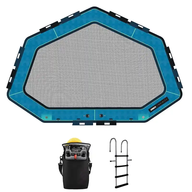 Nouveauté Pack piscine flottante Jobe Infinity island triangulaire