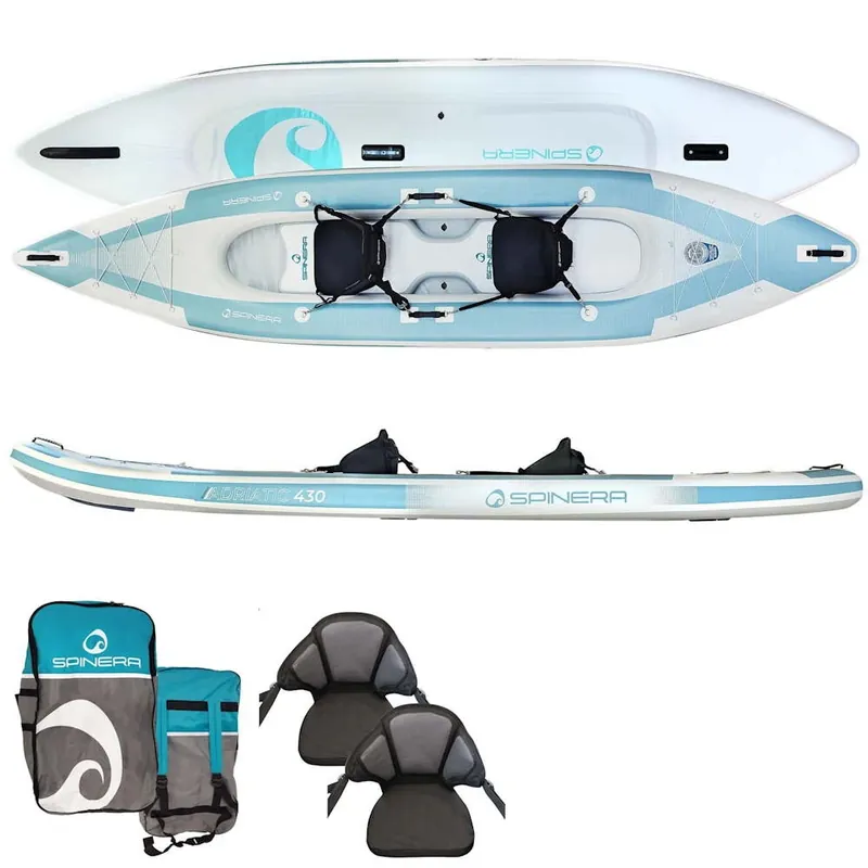 Prix Promo Kayak gonflable 2 places Spinera Adriatic 430 Light