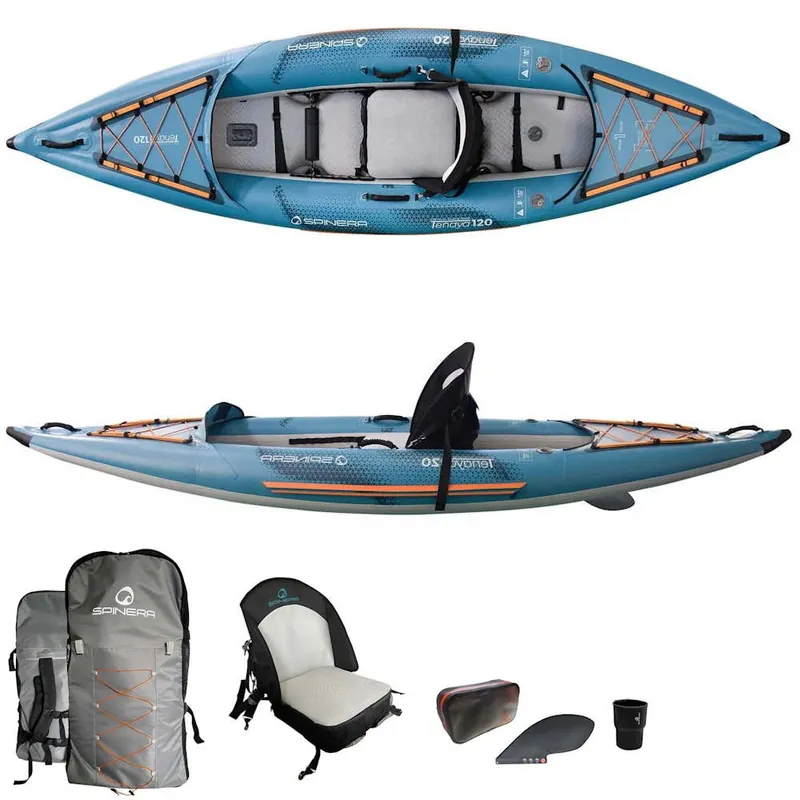 Pas Cher Kayak gonflable 1 place Spinera Tenaya 120