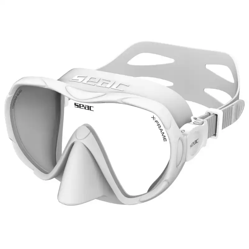 Réduction Masque de snorkeling Seac Sub X-Frame Blanc