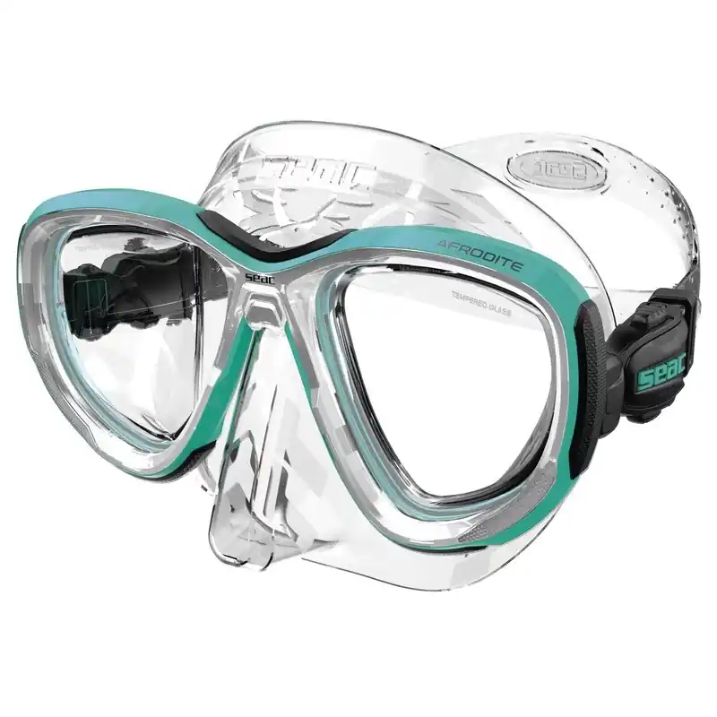 Masque de plongée Seac Sub Afrodite Clear/Tiffany Populaire