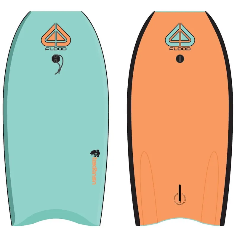 Remise Bodyboard Flood Usurper Opal/Fluro Orange 39