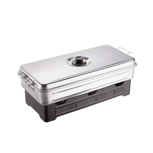 Cormoran Fumoir, Acier inoxydable, 3 feux, jusqu‘à 6 truites Soldes