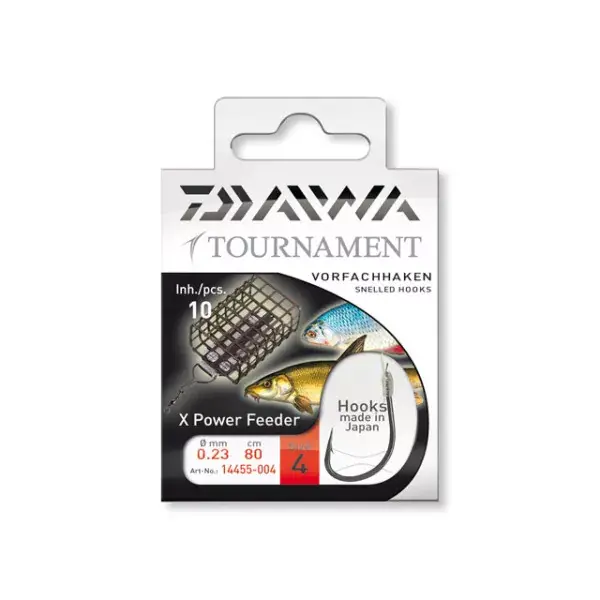 Daiwa Tournament Hameçon feeder, 10pcs., Hameçon montés Offre Spéciale