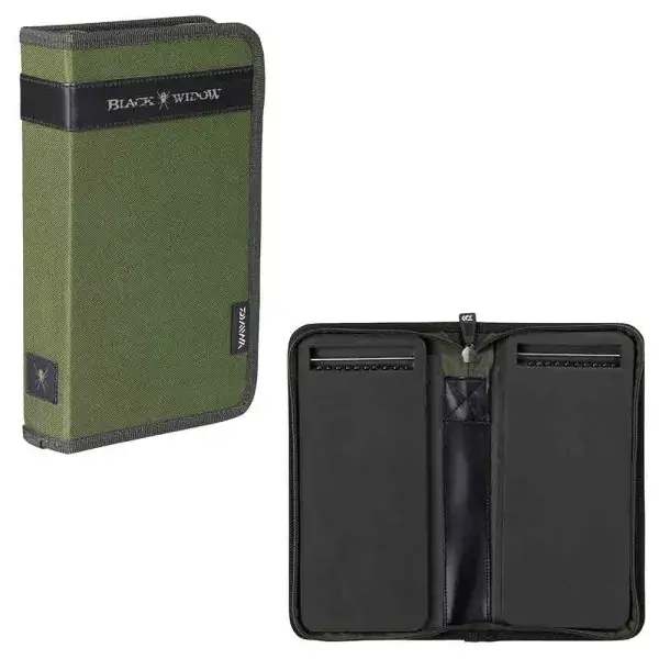 Daiwa Black Widow Rig-Wallet, 29 x 37 x 4.8 cm, Porte-feuille cheveu, vert Nouvel Arrivage