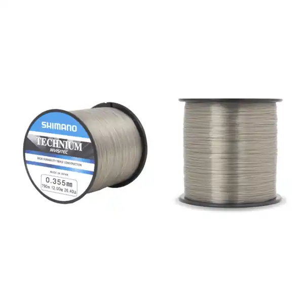 Petit Prix Shimano Technium Invisitec QP, gris clair, ligne de pêche monofilament