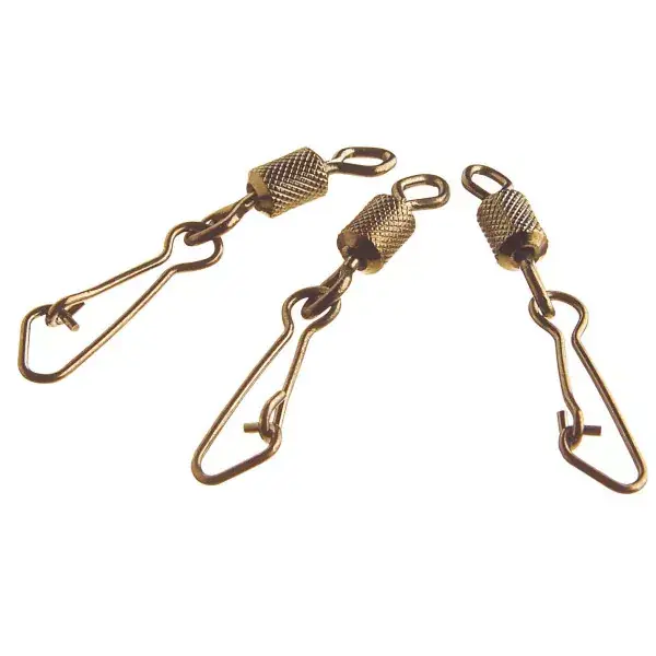 Cormoran Hooked Snap Pivot, Mousqueton à émerillon, bruni Marque