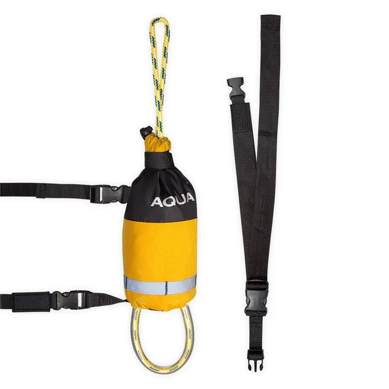Corde de sécurité Aqua Design Throwbag avec ceinture Jaune 25 mètres Bon Plan