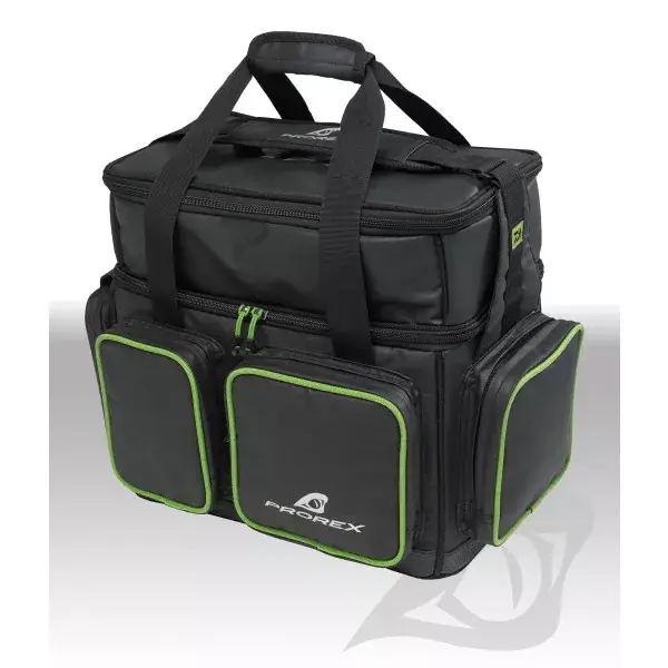 Daiwa Prorex Sac a leurres XL, 46x34x27cm, noir/vert, hydrofuge Certifié
