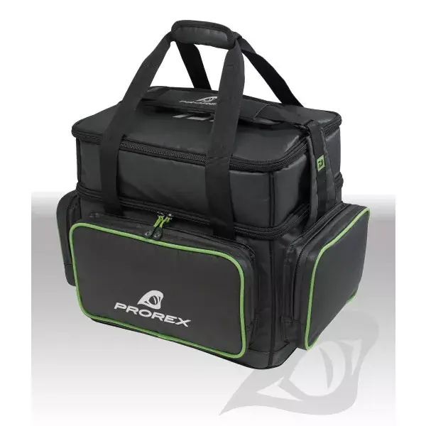 Acheter Direct Daiwa Prorex Sac a leurres XXL, 46x35x33cm, noir/vert, hydrofuge