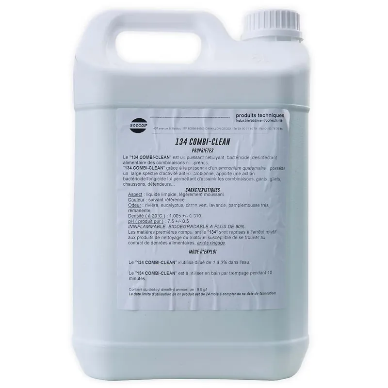 Désinfectant néoprène concentré Aqua Design Combi Clean Nettoyant néoprène Usine Directe