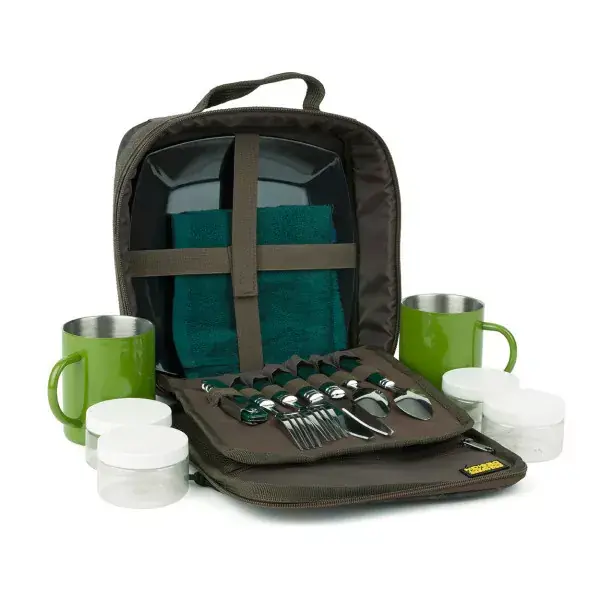 SHIMANO Tribal Sync Gear, Set Piquenique, Sac d‘accessoires de pêche, 27x25x10cm, SHTSC07 Vente Flash