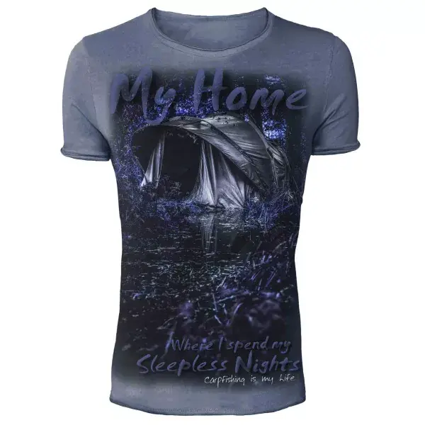 Hotspot Design T-shirt de pêcheur My Home - Collection Vintage Achetez Aujourd'hui