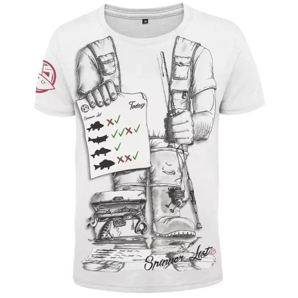 HOTSPOT DESIGN T-Shirt Spinner List, T-Shirt pêcheur spinning Meilleur Prix