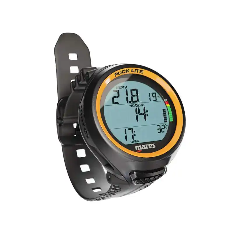 Top Vente Ordinateur de Plongée Mares Puck Lite Orange