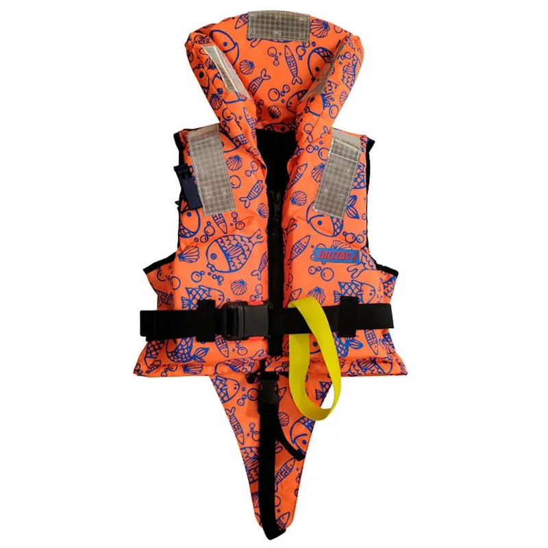 Offre Du Jour Gilet de sauvetage enfant Lalizas 150N Orange Fluo Aquatique