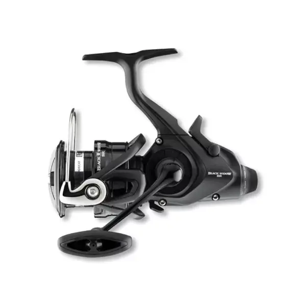 DAIWA BLACK WIDOW BR LT, à gauche et à droite, Moulinet de pêche à roue libre Bite N ‘Run, Frein Avant Marque