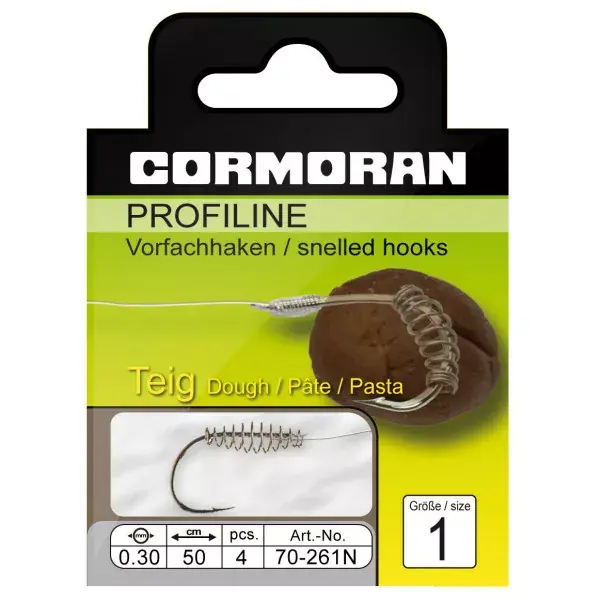 Meilleur Choix CORMORAN PROFILINE Crochet à pâte, Crochet de tête – modèle 261N