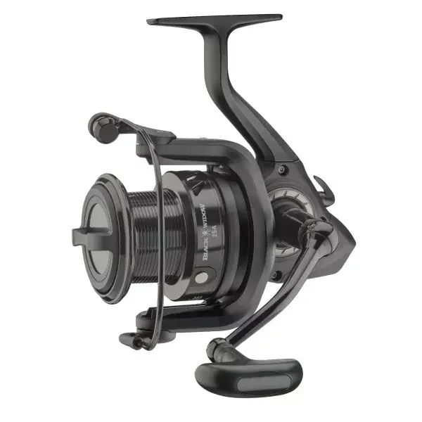 DAIWA Black Widow 25 A, à gauche et à droite, Moulinet de pêche de la carpe de Big Pit, Frein Avant, 10133-225 Paiement Sécurisé
