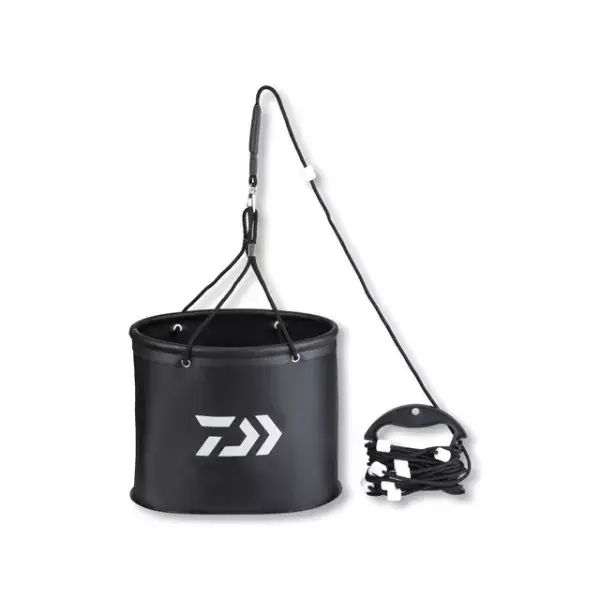 Offre Spéciale DAIWA Seau pliant DAIWA EVA, Modèle 15809-120, 23x20cm, 15809-120