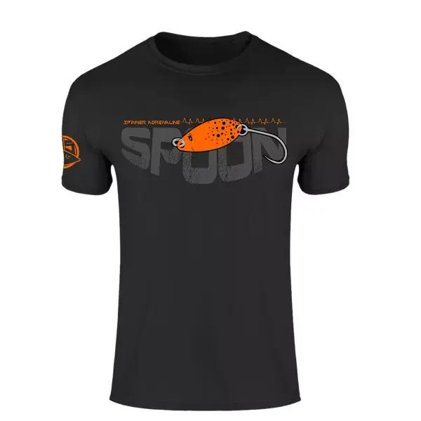 HOTSPOT DESIGN SPOON, noir, T-Shirt Prix Choc