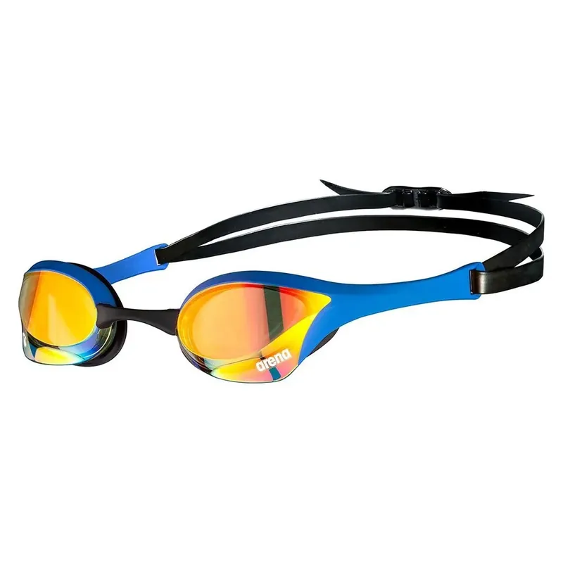 Lunettes de natation Arena Cobra Ultra Swipe Mirror – Yellow copper blue Meilleur Choix