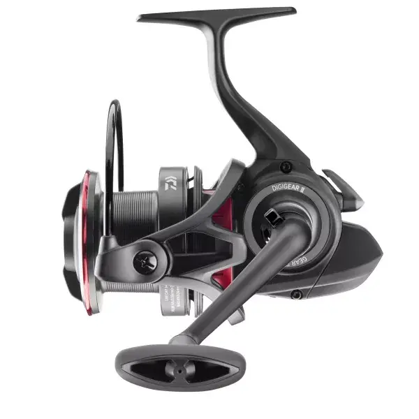 DAIWA Whisker 25 QD, à gauche et à droite, Moulinet de Pêche Big Pit, Frein Avant, 10930-025 Prix Promo