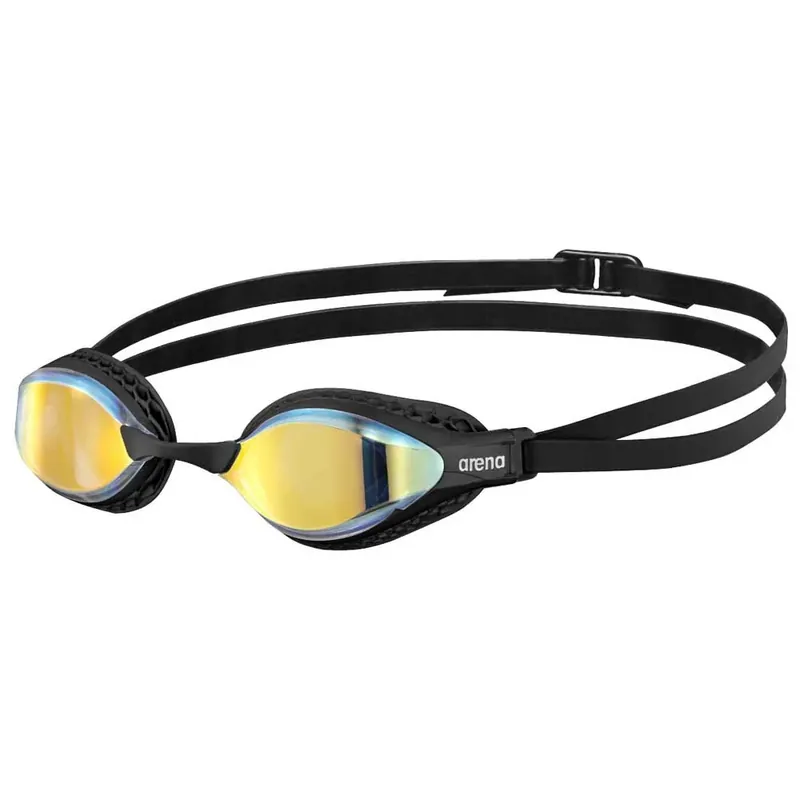Lunettes de natation Arena Air-Speed Mirror – Yellow copper black Quantité Limitée