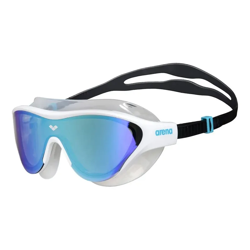 Bon Marché Masque de natation Arena The One mirror – Blue white black