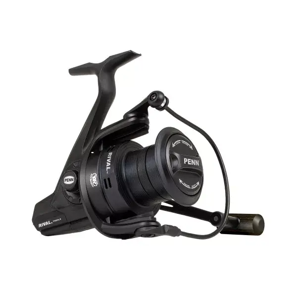 PENN Rival Longcast Black, à gauche et à droite, Moulinet de Pêche Long Cast, Frein Avant Offre Spéciale