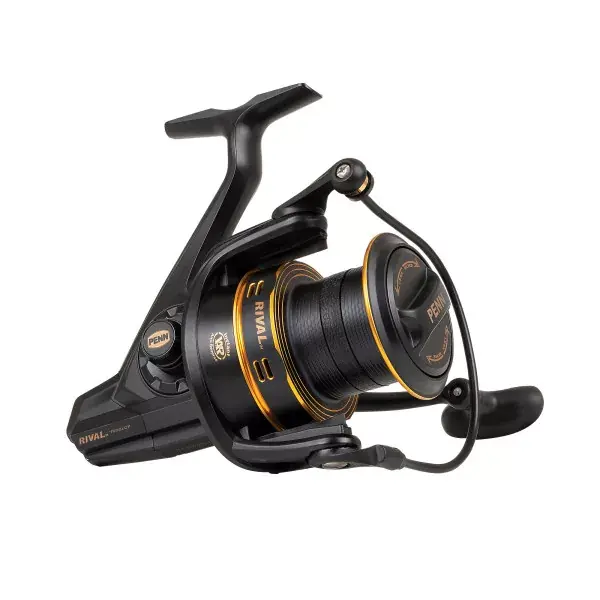 PENN Rival Longcast Gold, à gauche et à droite, Moulinet de Pêche Long Cast, Frein Avant Offre Limitée
