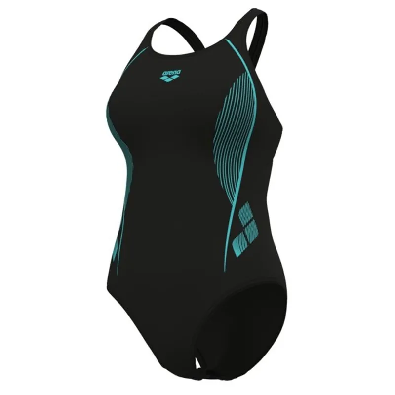 Expédition Rapide Maillot de bain Arena Swim Pro Femme – Black water