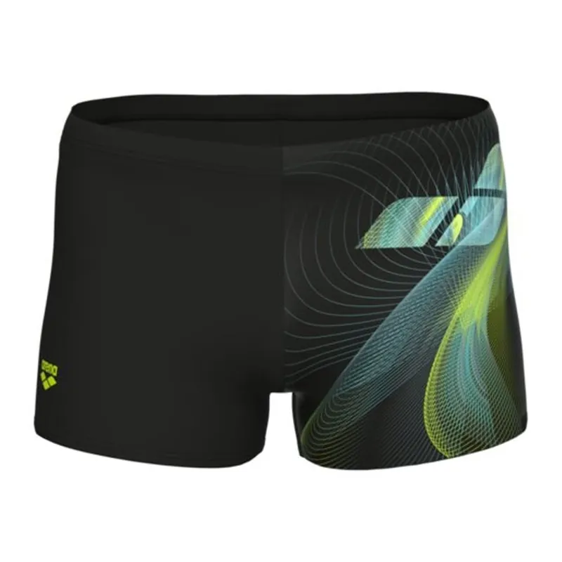 Bon Marché Maillot de bain Arena Jellyfish Swim Short Homme – Black multi
