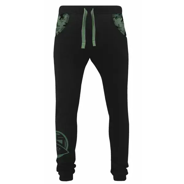 HOTSPOT DESIGN Pantalon de Jogging Camouflage, noir Quantité Limitée