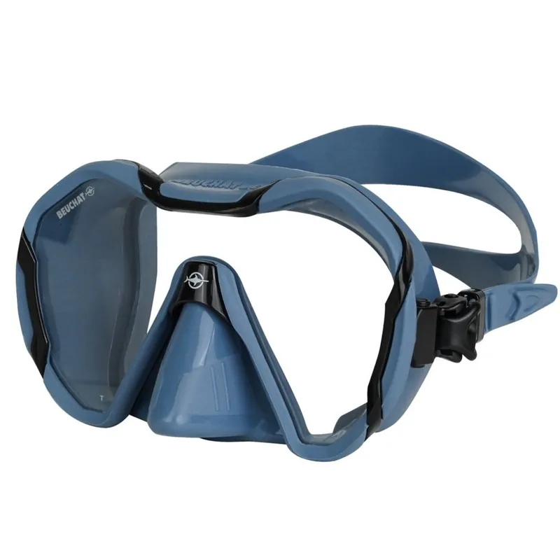 Masque Beuchat Maxlux Evo - Noir/Spring blue Meilleur Prix