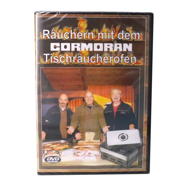 Prix Choc CORMORAN DVD Anleitung “Räuchern mit dem Tischräucherofen”, 96-00002
