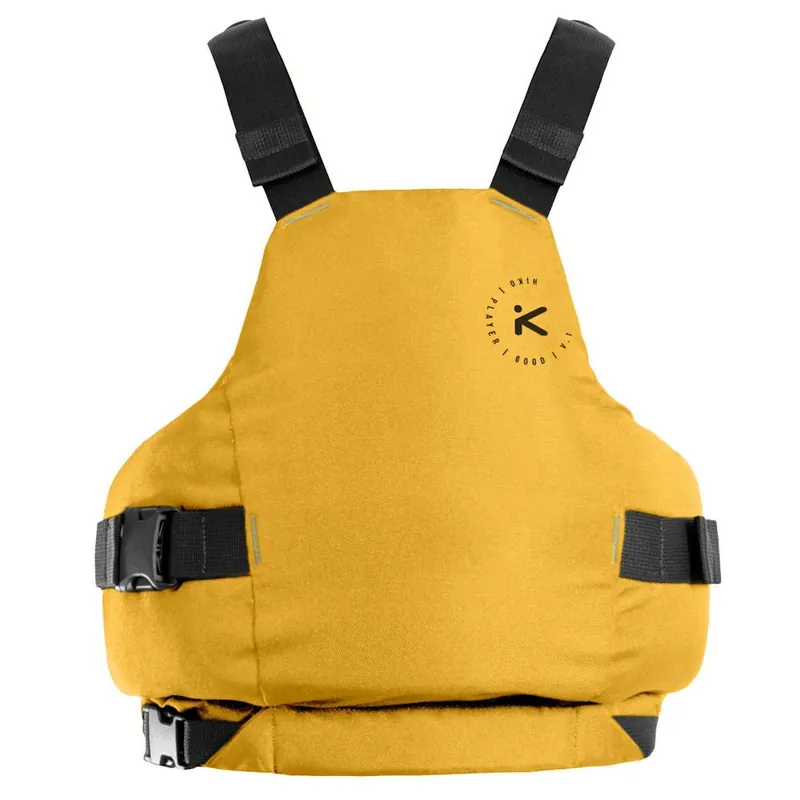 Gilet kayak Hiko Player Jaune moutarde 70N Certifié