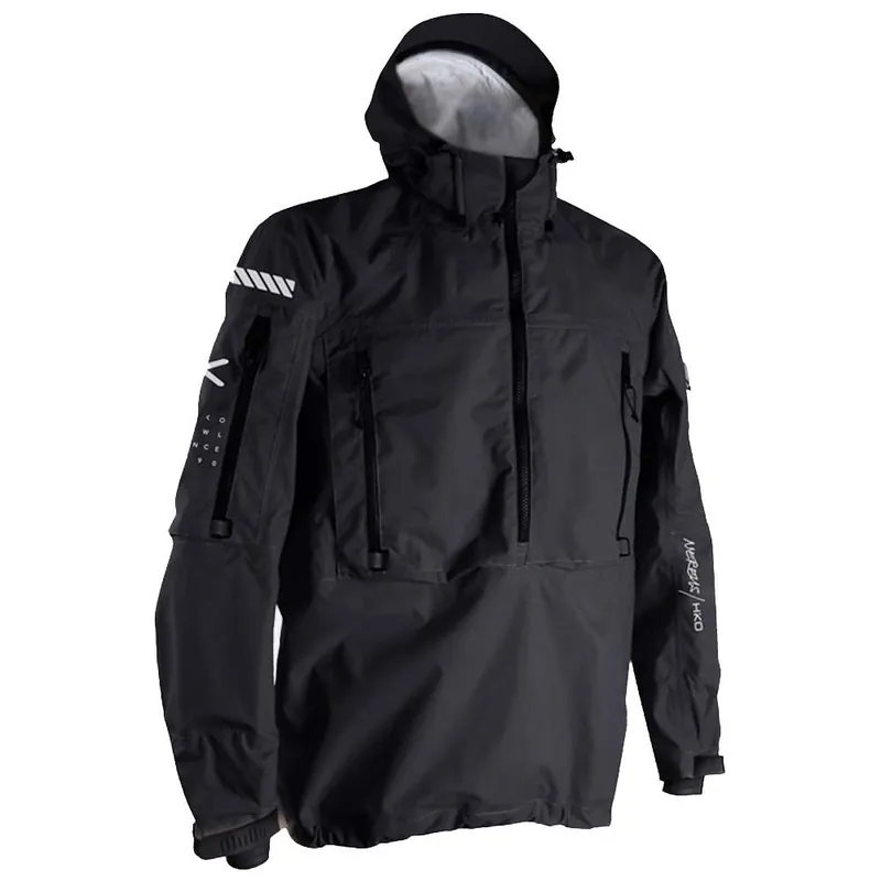 Expédié Aujourd&rsquo;hui Veste coupe vent à capuche Hiko Nereus Noir