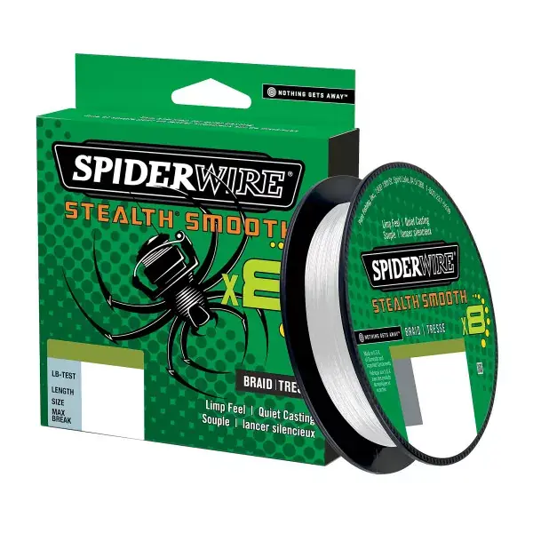 Commander Vite SPIDERWIRE SPIDERWIRE Stealth Smooth, 150m, Ligne de pêche tressée 8 brins