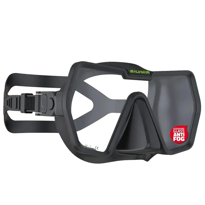 Masque de plongée Salvimar Drake anti-buée - Noir Bon Plan