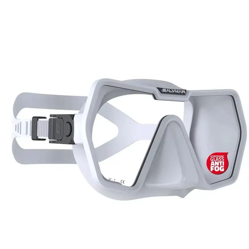 Achat Immédiat Masque de plongée Salvimar Drake anti-buée - Blanc
