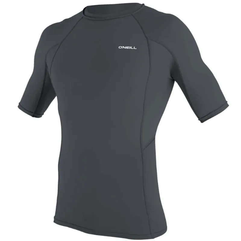 Lycra rashguard homme manches courtes O‘Neill Basic Skins Graphite Vente Flash