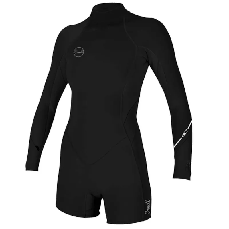 Combinaison shorty femme O‘Neill Bahia 2/1 mm back zip Noir Offre Spéciale