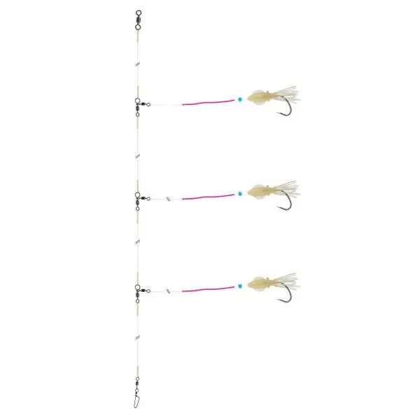 Prix Promo DAIWA Montage Grandwave Poisson Mort Super-Résistant, pour la Pêche, 300cm, noir-vert, 16517-255