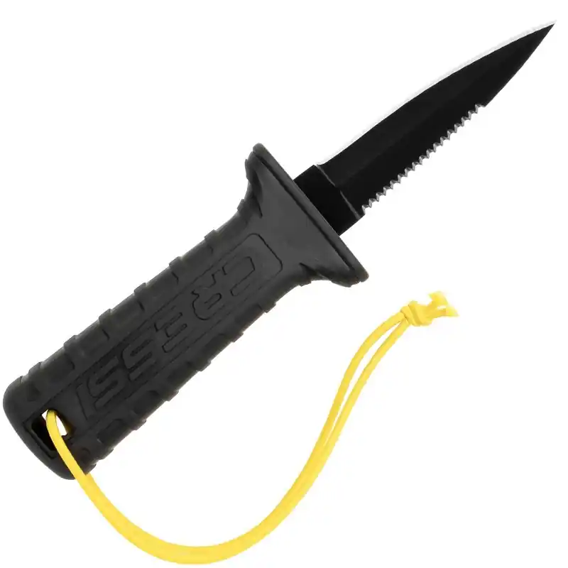 Dernière Chance Couteau Chasse sous marine Cressi Mamba Teflon